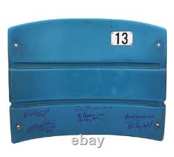 77 Yankees Team Signed NY Yankees Stadium Seatback Ed Figueroa, Gene Locklear