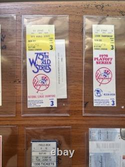8 Vintage New York Yankees Stadium Baseball Tickets All In Ex. Cond. PackageDeal