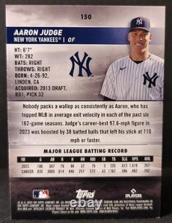 AARON JUDGE 2024 Topps Stadium Club 1st First Day Issue SSP /10 Yankees