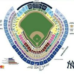 ALCS Home Game 2 New York Yankees Playoff Tickets at Yankee Stadium Sec 237