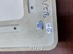 AUTHENTIC NEW YORK YANKEES STADIUM 2ND BASE OF 8/2/10 with STEINER AUTH GAME USED