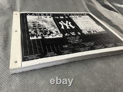 AUTHENTIC Yankee Stadium Blueprint Set HOK Plumbing, Audio, Electrical