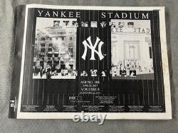 AUTHENTIC Yankee Stadium Blueprint Set HOK Plumbing, Audio, Electrical