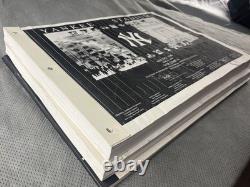 AUTHENTIC Yankee Stadium Blueprint Set HOK Plumbing, Audio, Electrical