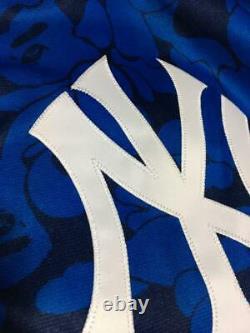 A Bathing Ape x New York Yankees Blouson Mitchell and Ness Stadium Jacket 795/MN