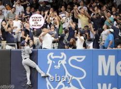 A's @ YANKEES 4/24/24 ROW 2 FIELD TICKET AISLE SEAT PAIR BY JUDGE & SOTO + CLUBS