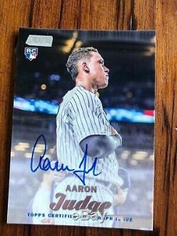 Aaron Judge 2017 Topps Stadium Club Rookie ON Card Autograph New York Yankees RC