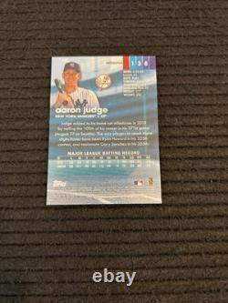 Aaron Judge 2020 Topps Stadium Club Chrome Refractor New York Yankees #138