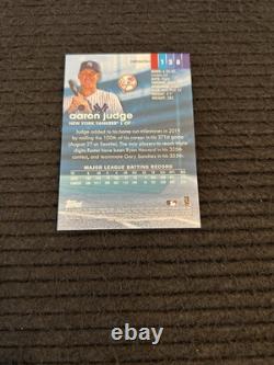 Aaron Judge 2020 Topps Stadium Club Chrome Refractor New York Yankees #138