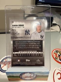 Aaron Judge 2023 Stadium Club Chrome Gold Minted #99 New York Yankees