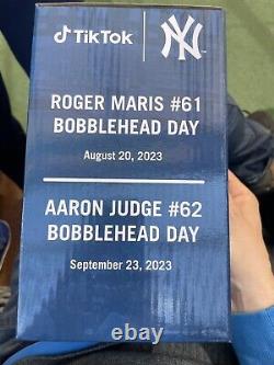 Aaron Judge #62 New York Yankees Bobblehead Statue Figurine SGA 4/20/2024