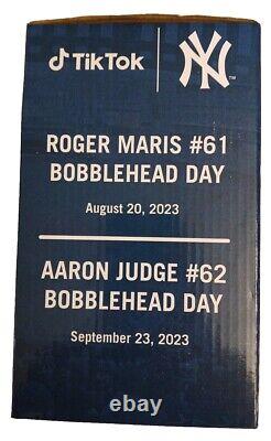 Aaron Judge #62 and Roger Maris #61 SGA Bobbleheads NY Yankees