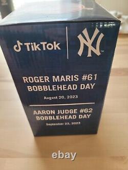 Aaron Judge New York Yankees bobblehead 62 Home Run MVP Yankee Stadium 4/24 2024