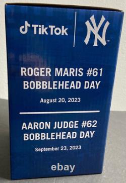 Aaron Judge New York Yankees bobblehead 62 Home Run MVP Yankee Stadium 4/24 2024