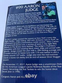 Aaron Judge Railriders New York Yankees Bobblehead Bobble SGA ROY 2500 Made Only