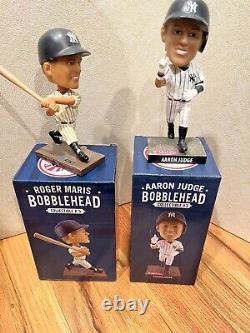 Aaron Judge & Roger Maris New York Yankees Bobblehead Bobble SGA Stadium MLB