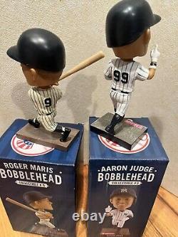 Aaron Judge & Roger Maris New York Yankees Bobblehead Bobble SGA Stadium MLB