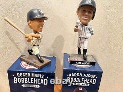 Aaron Judge & Roger Maris New York Yankees Bobblehead Bobble SGA Stadium MLB