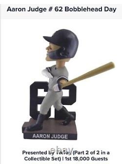 Aaron Judge & Roger Maris New York Yankees Bobblehead SGA PRESALE