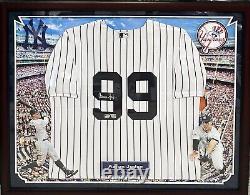 Aaron Judge Signed Yankees Authentic Jersey Framed Yankee Stadium Auto Fanatics