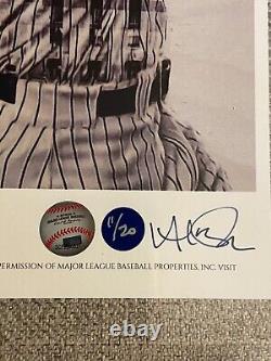 Aaron Judge Yankee Stadium 99 MLB Official Print Artist Signature #11/20