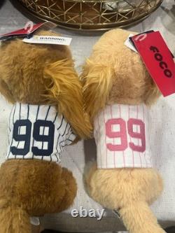 Aaron Judge Yankees Plush Dogs Penny and Gus Rare Stadium Item