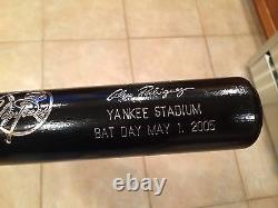 Alex Rodriguez Yankee Stadium 5/1/2005 Bat Day Bat! 11 Yrs Old- Mvp Yr-3000 Hits