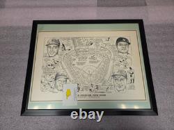 Amadee Framed Ballpark Print Set New York Mets Shea Stadium & Ny Yankee Stadium Amadee Framed Ballpark Print Set New York Mets Shea Stadium & Ny Yankee Stadium
