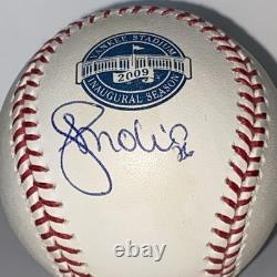 Andruw Jones New York Yankees Signed 2009 Yankee Stadium Inaugural Ball Original