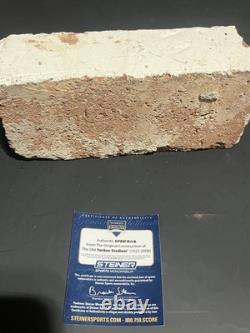 Authentic Brick From The Original Yankee Stadium, Mlb Authenticated
