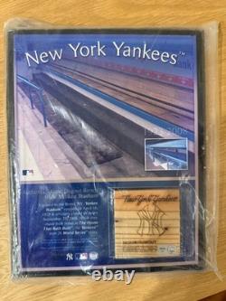 Authentic Home Dugout Bench old Yankee Stadium New York Yankees MLB