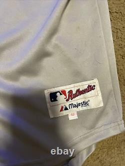 Authentic Mariano Rivera New York Yankees Jersey 52 XL Stitched Stadium Patch