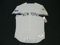 Authentic Mariano Rivera Yankees Road 2008 Jersey withAll-Star& Stadium Patches 52