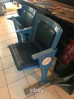 Authentic NYY New York Yankee Stadium Double Box Seats w TOP HAT EMBLEM SHIPS