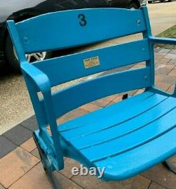 Authentic Yankee Stadium 1923-1973 Wood Seat Chair #3 Babe Ruth New York Yankees