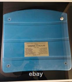 Authentic Yankee Stadium Seat MLB Professional Framed Display Man Cave Bar Holo