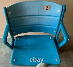 Authentic Yankee Stadium Seat Mlb Holo. New York Yankees #2 Derek Jeter