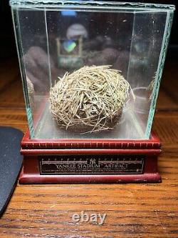 Authentic Yankees Stadium Grass Artifact Old Yankees Stadium 2008 WithCase