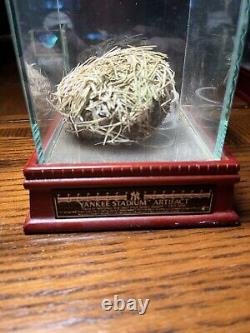 Authentic Yankees Stadium Grass Artifact Old Yankees Stadium 2008 WithCase