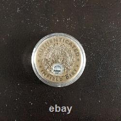 Authenticated 1923 Yankee Stadium Infield Dirt Coin an Baseball Memorabilia RARE