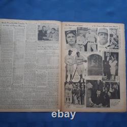 Babe Ruth Dies New York Yankees 1948 Original 8 Pg Supplement Yankee Stadium