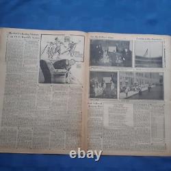 Babe Ruth Dies New York Yankees 1948 Original 8 Pg Supplement Yankee Stadium