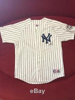 Bartolo Colon New York Yankees Stadium COA signed autographed 2009 Jersey NWT