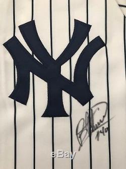 Bartolo Colon New York Yankees Stadium COA signed autographed 2009 Jersey NWT