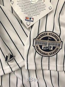 Bartolo Colon New York Yankees Stadium COA signed autographed 2009 Jersey NWT