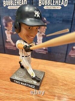 Bernie Williams & Tino Martinez New York Yankees Bobblehead Statue Figurine SGA