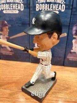 Bernie Williams & Tino Martinez New York Yankees Bobblehead Statue Figurine SGA