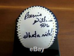 Bernie Williams What A Ride New York Yankees Signed Auto Yankee Stadium Ball Jsa