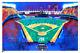 Bill Lopa Signed Art Print Yankees Stadium 2008 Mlb All-star Game 24x36 (coa)