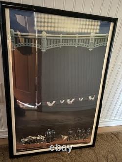 Bill Purdom Yankee Stadium Gridiron 163/600 MLB NFL Giants Colts Lithographed